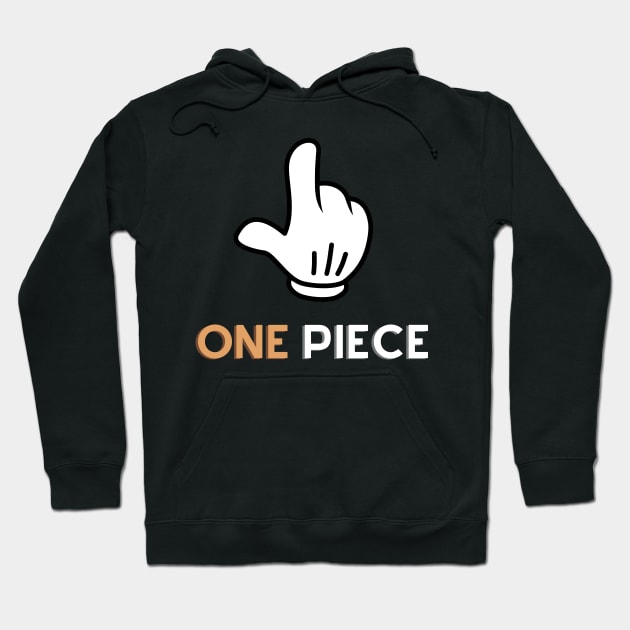 One Piece Simple Hoodie by Risset